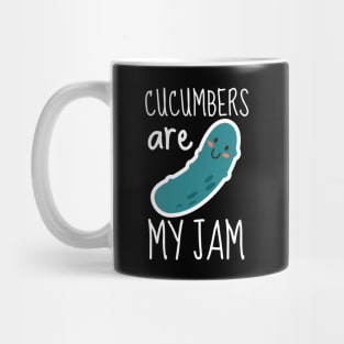 Cucumbers Are My Jam Funny Mug